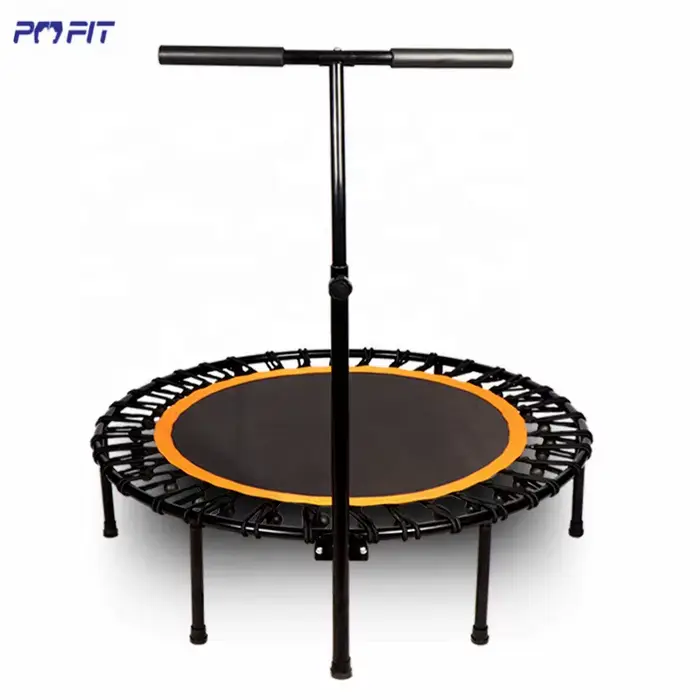 Trampoline d'entraînement de fitness de gymnastique adulte robuste de 150 kg exercice de saut trampolines de 55 pouces
