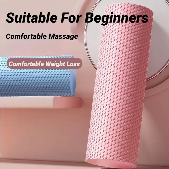 Rouleau de yoga hexagonal : Cylindre en mousse EVA (diamètre 9