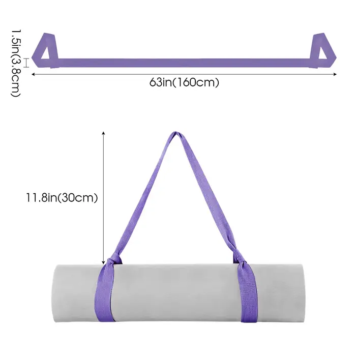 Sangle de transport pour tapis de yoga