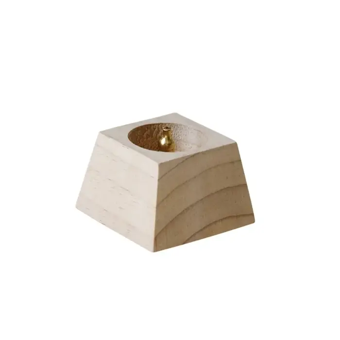 Porte-encens en bois pour la pratique spirituelle