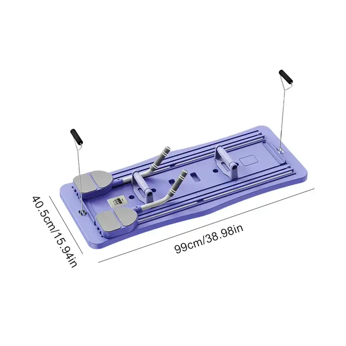 Ensemble de planche de Pilates pliable multi-usage, équipement de Pilates, rouleau abdominal pour exercices abdominaux à domicile