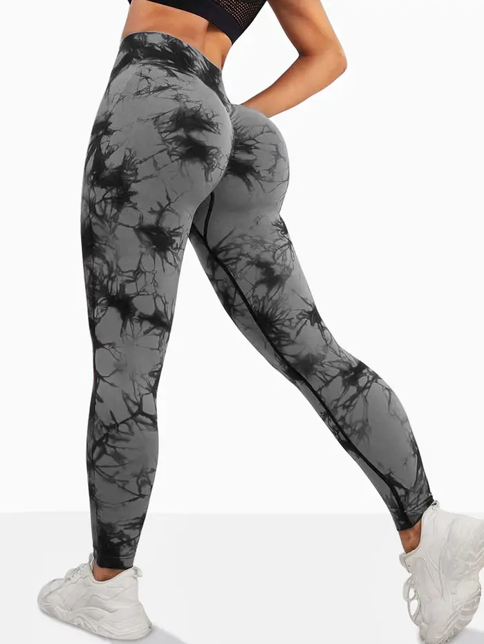 Pantalon de Yoga taille haute sans couture pour femmes