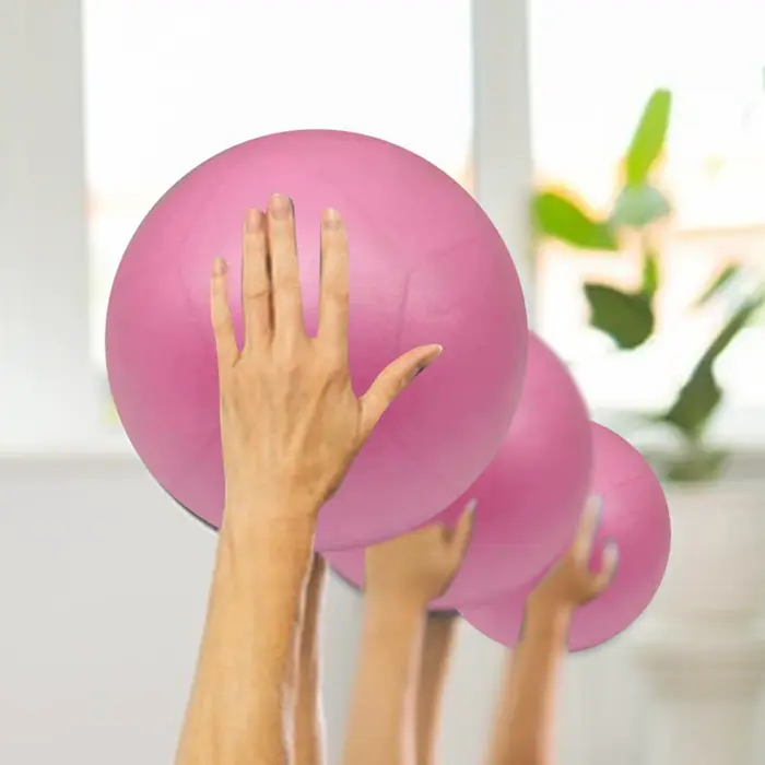 Balle de Yoga de 15cm, texturée mate