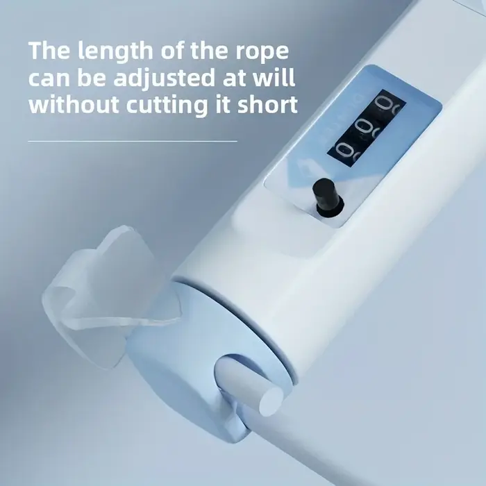 Corde à sauter sans fil avec compteur, corde à sauter avec balle, équipement de sport réglable pour la maison, fitness, avec poids intégrés