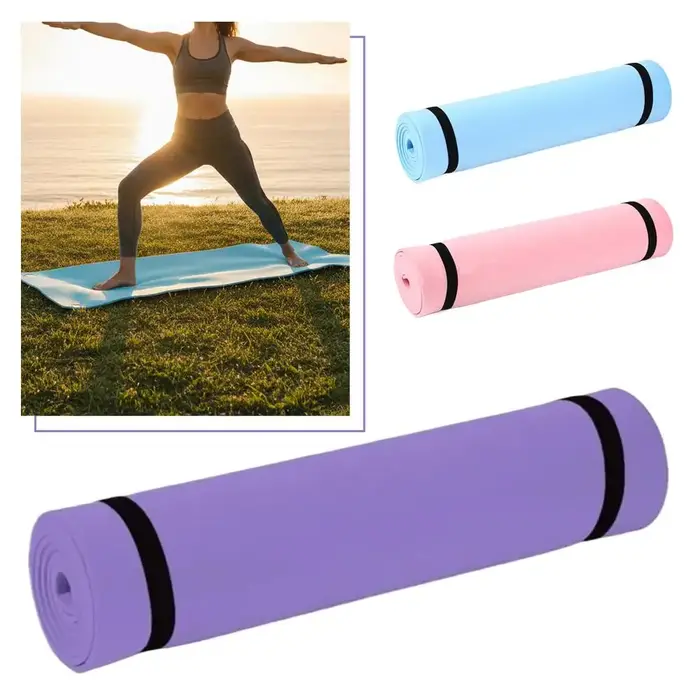 Tapis de yoga EVA antidérapant pour le sport et l'exercice