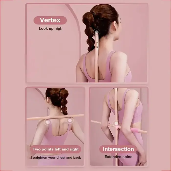Bâtons de canne de Yoga