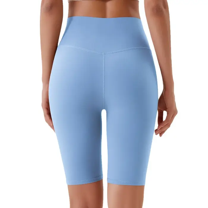 Short de yoga taille haute pour le levage des fesses, legging de yoga sans couture pour l'été, vêtem