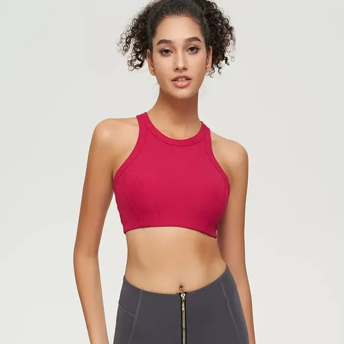 Soutien-gorge gilet de sport intégré avec sous-vêtements de sport d'entraînement de course vêtements