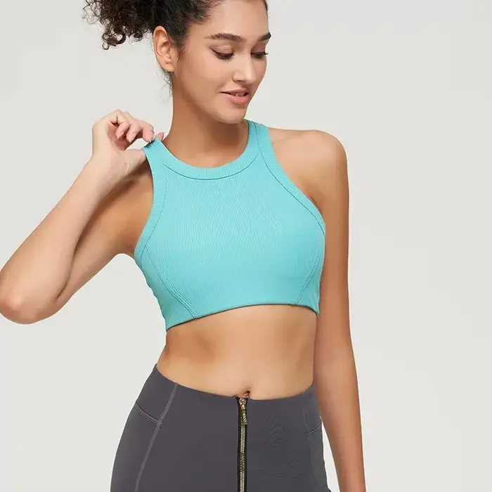 Soutien-gorge gilet de sport intégré avec sous-vêtements