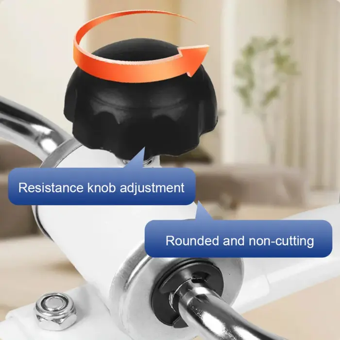 Mini pédale d'exercice pliable avec résistance réglable sous le bureau