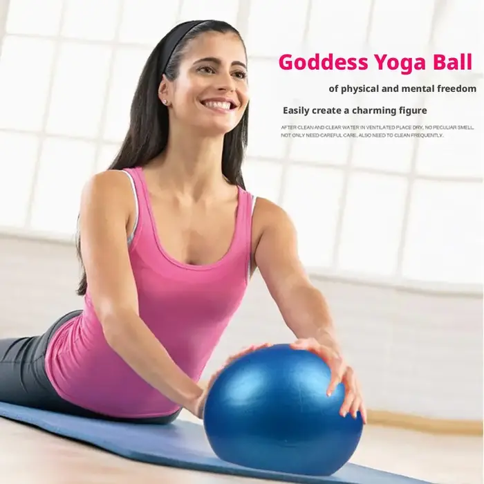 Ballon de yoga de 25 cm pour exercices de gymnastique