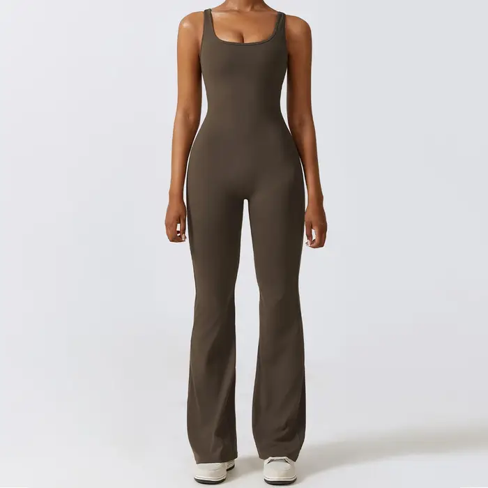 Femmes survêtement Sexy combinaisons Yoga costume une pièce Sport Fitness ensemble d'entraînement ex