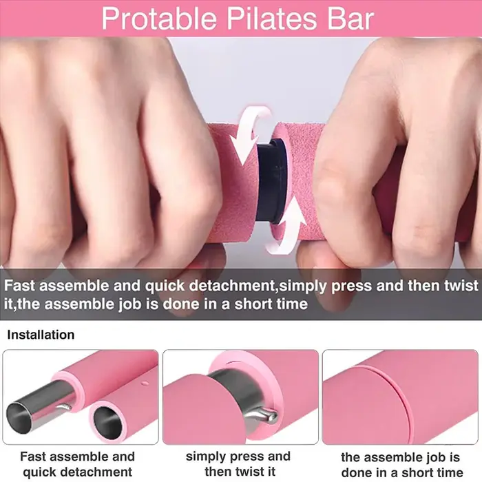 Bâton de Pilates, corde de Tension assistée par Yoga à domicile