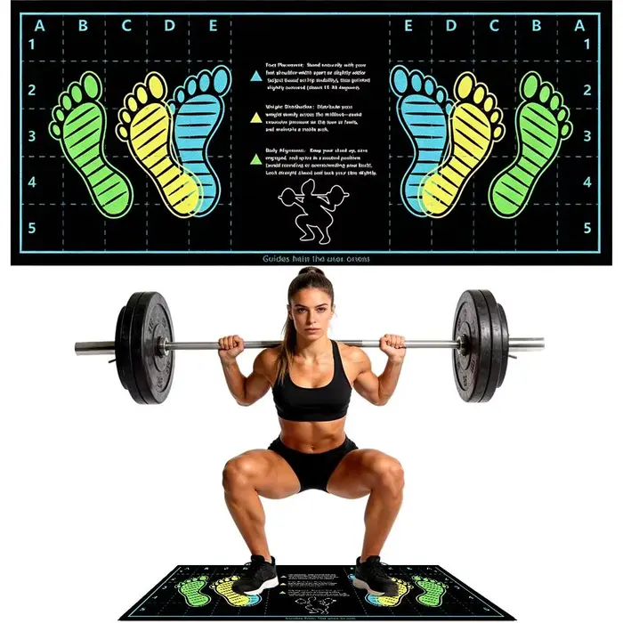 Tapis de Pilates pour Squats – Tapis d'entraînement pour débutants
