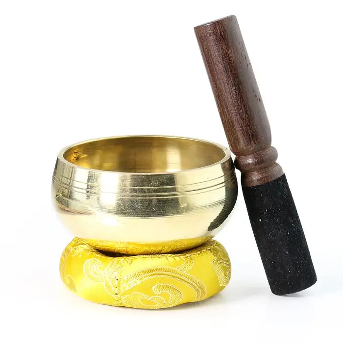 Filles de méditation et de chant sonore bouddha, fait à la main, accessoire de prière en cuivre, tou