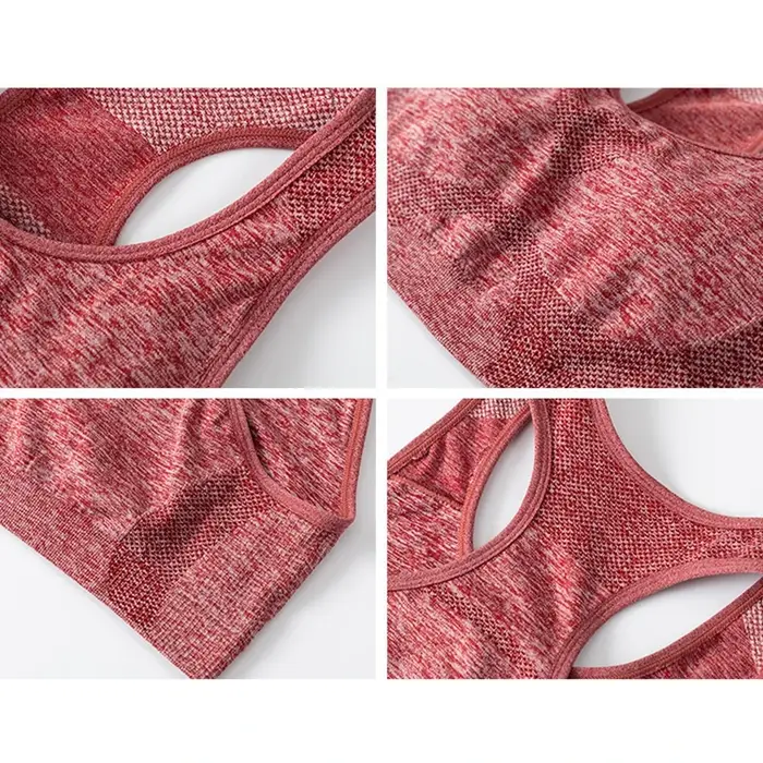 Femmes sport soutiens-gorge Yoga haut gilet haute antichoc séchage rapide Yoga gymnase course sous-v