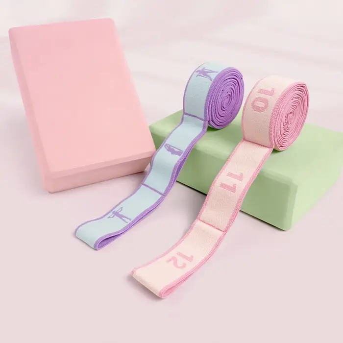 Bande élastique extensible de Yoga, corde de résistance, Fitness, Pilates, danse, ceinture de tracti
