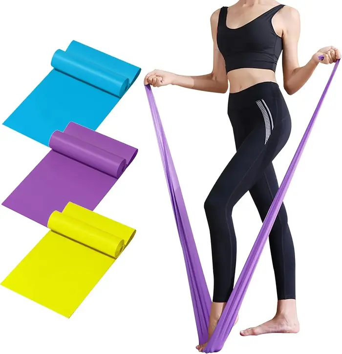 Bandes élastiques de Yoga portables