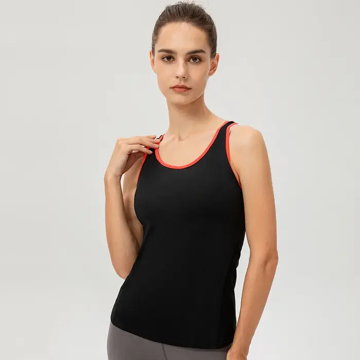 Femmes Sport décontracté Yoga gilet séchage rapide