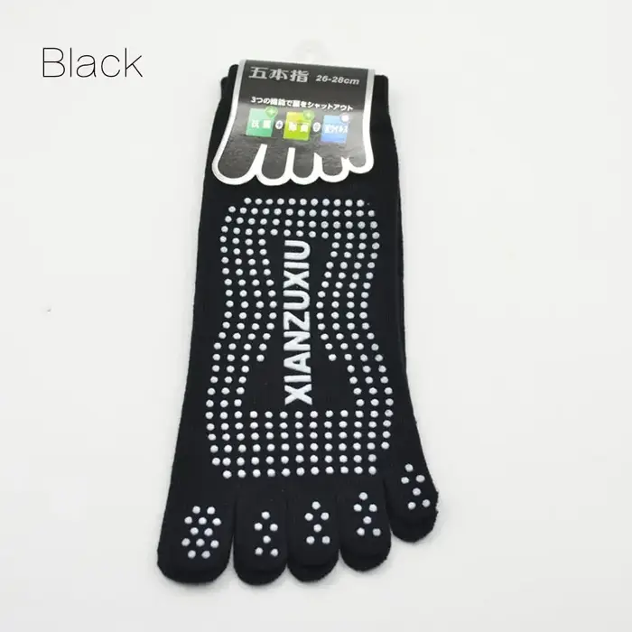Hommes Pilates chaussettes en gros coton respirant antidérapant Massage Yoga