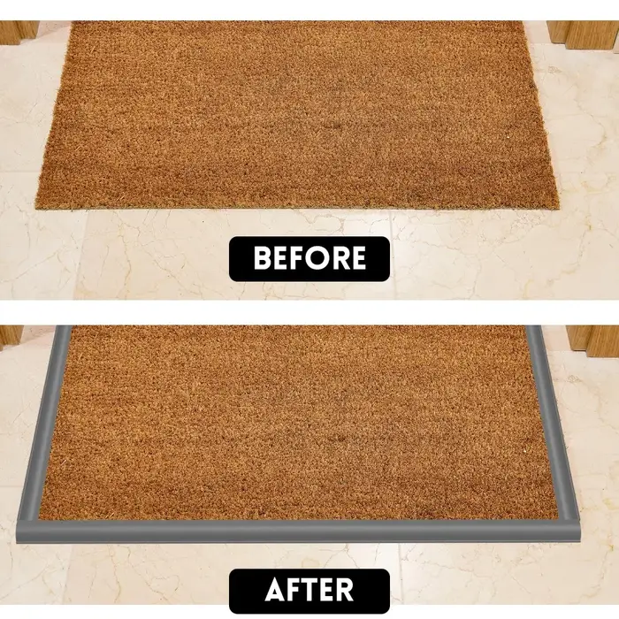 1 pièce Bande de finition de tapis auto-adhésive flexible de 1M/2M