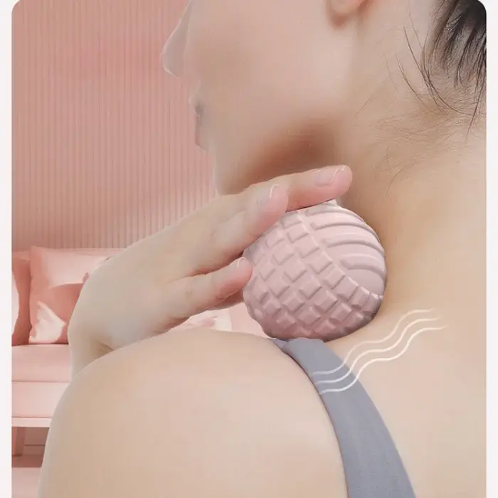Balle de massage fascia pour acupression des tissus profonds, soulagement des points de pression musculaires, balle de yoga et fitness portable pour le cou, les épaules et les pieds