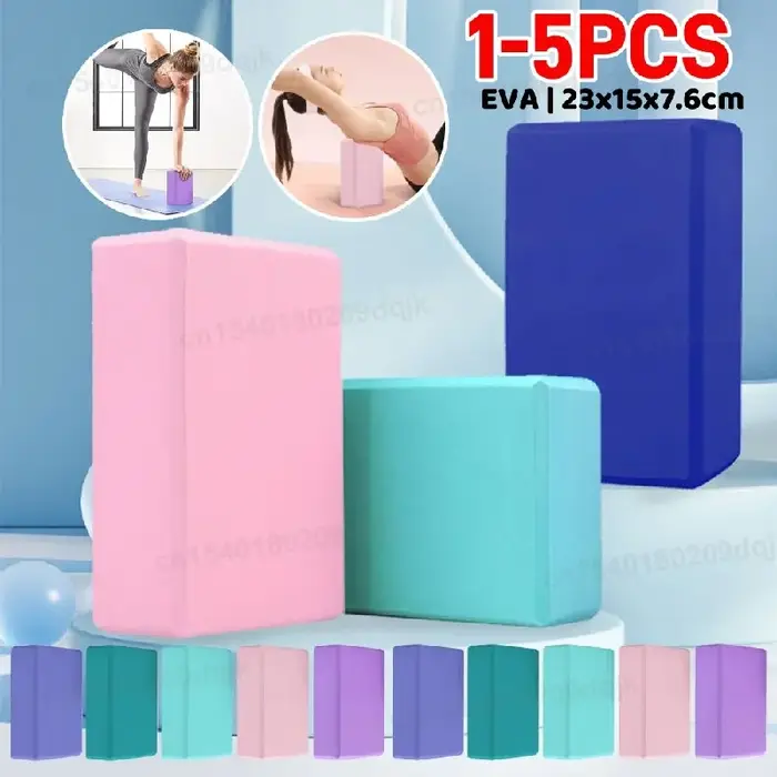 Blocs de yoga en mousse