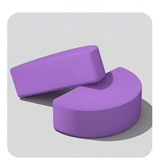 Bloc de yoga antidérapant demi-rond (1 ou 2 pièces), accessoires de fitness à domicile pour l'équili