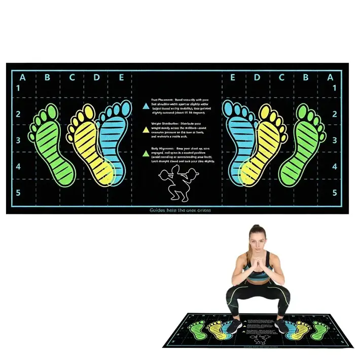 Tapis de Pilates pour Squats – Tapis d'entraînement pour débutants