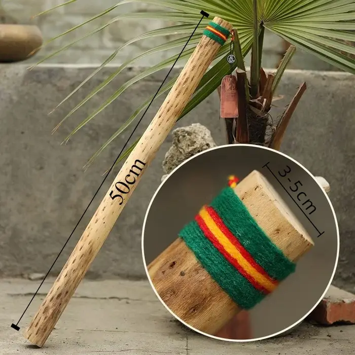 Rainmaker-Bâton de Pluie pour Méditation Cantique, Imite le Son de la Pluie, Guérison, Yoga, Spiritu