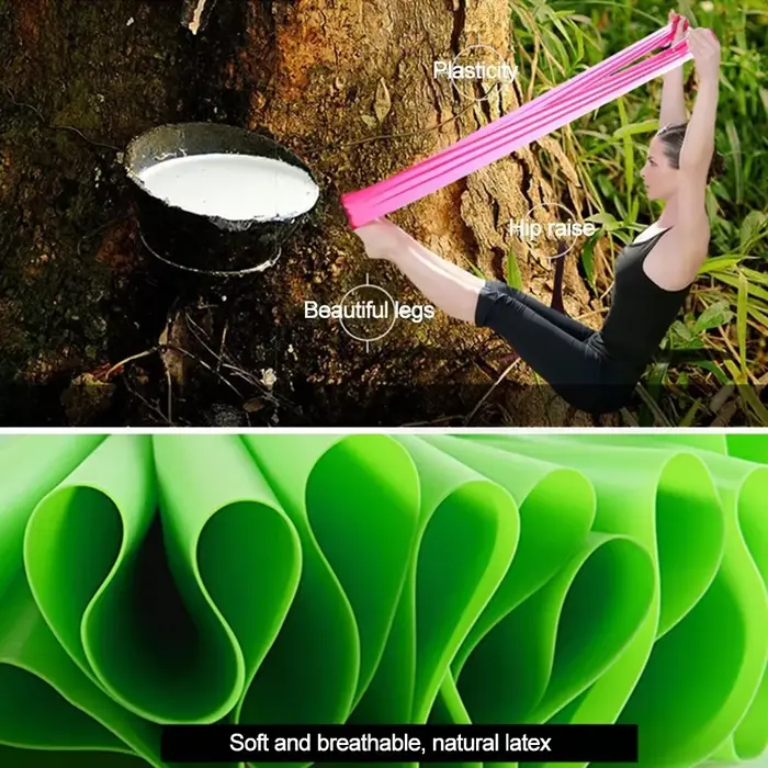 Bandes élastiques de Yoga portables