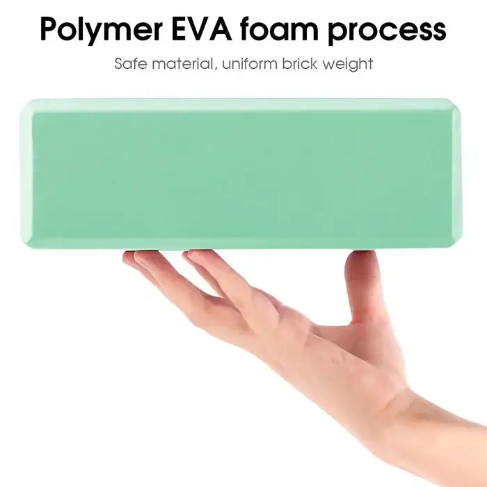 Blocs de gymnastique en brique de Yoga de qualité supérieure avec mousse EVA haute densité