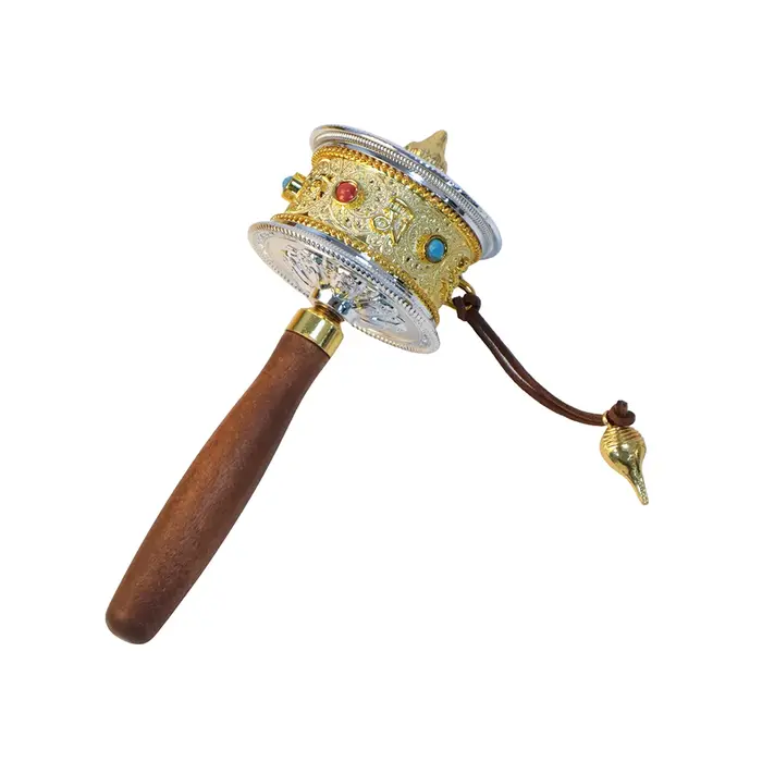 Tuhopeta – ensemble de roues de prière tibétaines et bols chantants