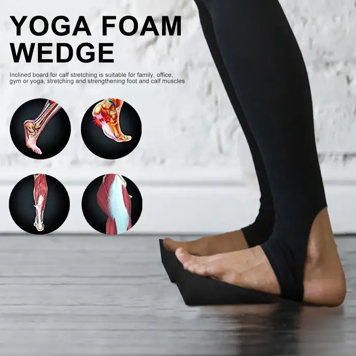 1 paire de blocs de cale de Yoga en mousse EVA