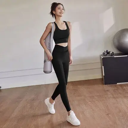 Ensemble de yoga deux pièces pour femme