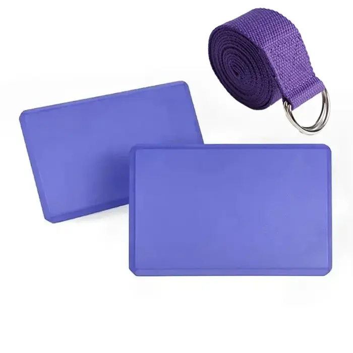 Blocs de yoga avec sangle d'étirement
