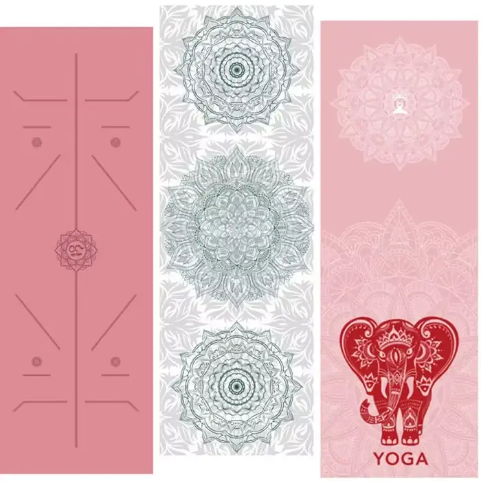 Serviette de Yoga en Polymères Imprimée