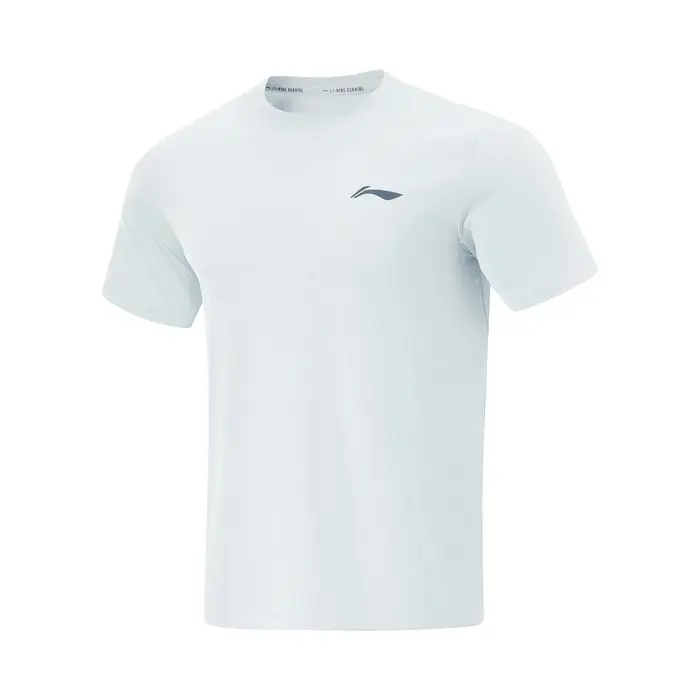 Li-Ning T-shirt de sport pour hommes AT AIR, coupe régulière, en polyester respirant, avec doublure