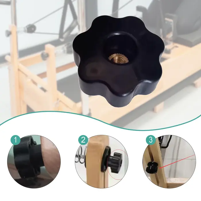 Accessoires pour Reformer Pilates : Sangle de pied réglable pour Pilates