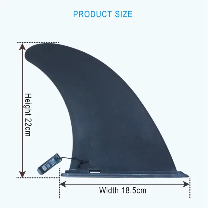 Surfwater Wave Fin SUP accessoire stabilisateur ajustement Stand Up Paddle planche de surf coulissant Central Fin côté séparateur prise