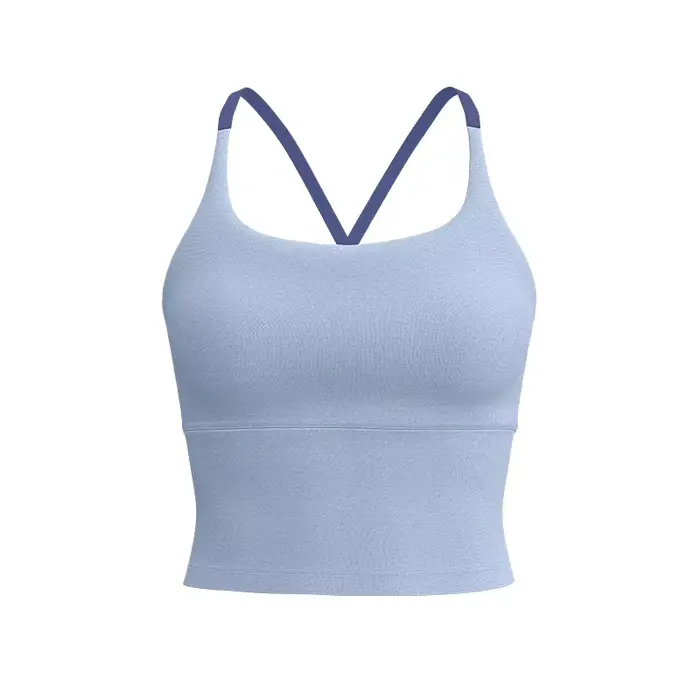 Ensemble de tenue de yoga Pilates pour femmes, vêtements de sport, débardeur et short, vêtements d'e