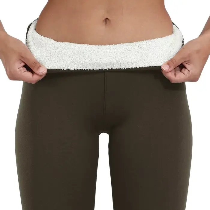 CHRLEISURE épaissir pantalons de Yoga pour femmes hiver chaud Sport Leggings taille haute thermique