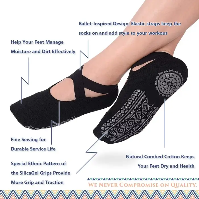 Chaussettes de yoga pour femmes