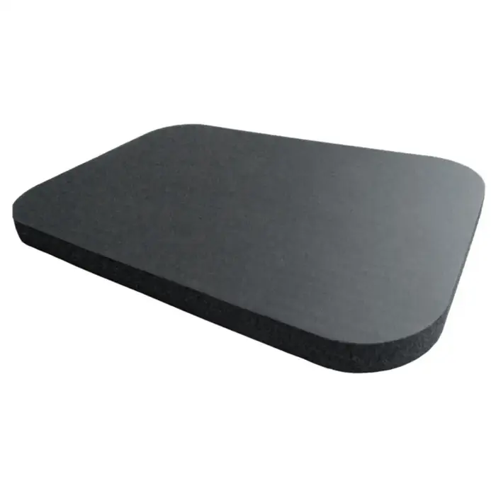 Tapis de yoga antidérapant pour exercices pieds nus, tapis de genouillère NBR, coussin de genouillèr