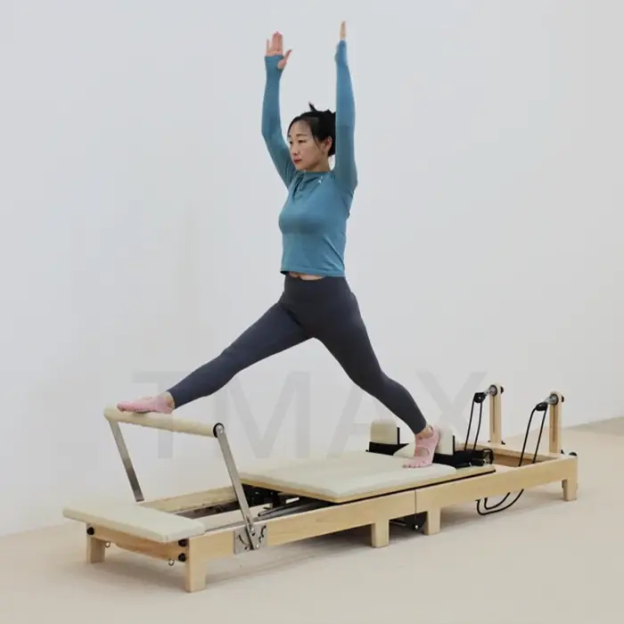 Reformateur pliable en bois Durable garantie, Machine de Pilates, réformateur pliant pour accessoire