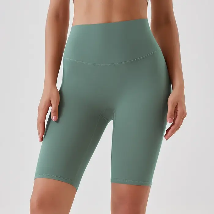 Short de yoga taille haute pour le levage des fesses, legging de yoga sans couture pour l'été, vêtem