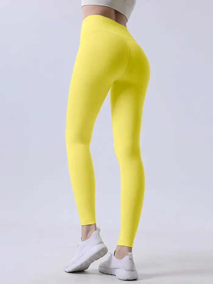 Sensation nue Leggings de Yoga femmes taille haute hanche levage Fitness Leggings course cyclisme pa