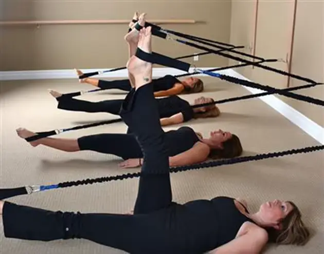 Bâton de pilates pour le yoga, barre de base, kit d'exercice, bandes