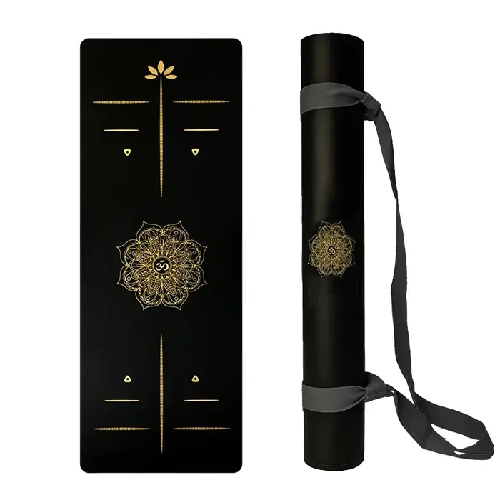 Tapis de Yoga chaud en caoutchouc de 6 pieds