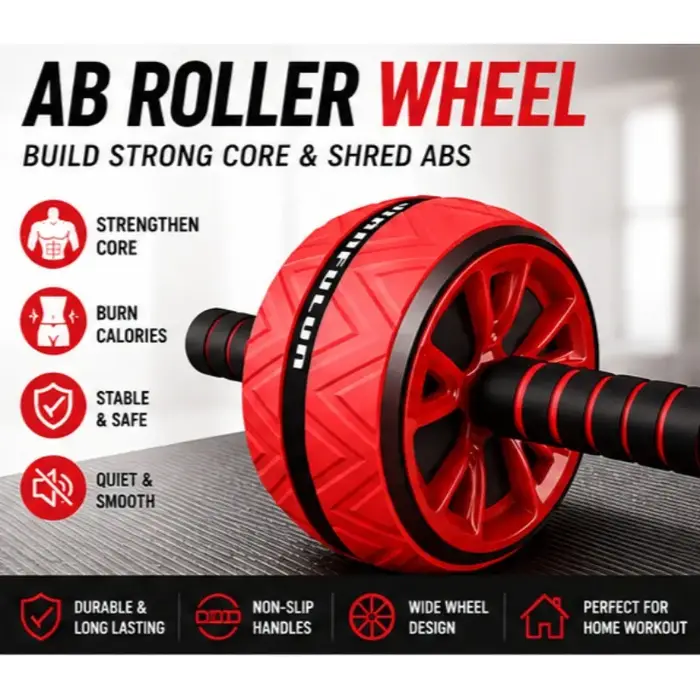 Roue abdominale pour l'entraînement des abdominaux et du tronc